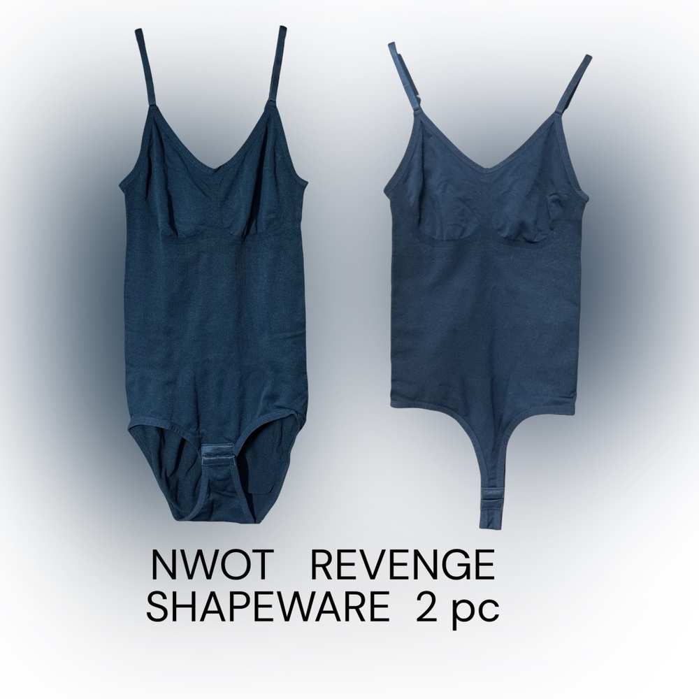 Shapewear 2-Piece Set - BLACK
